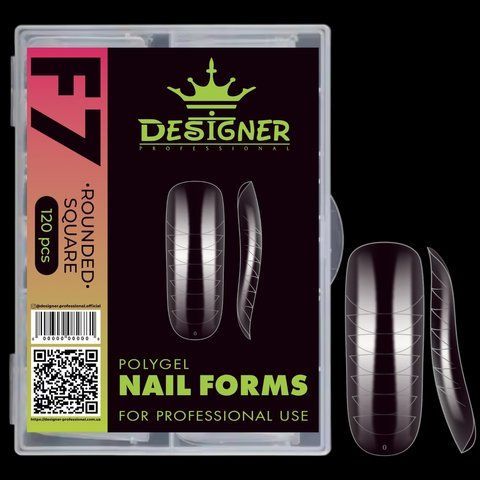 Верхние многоразовые формы Designer Professional F7 Rounded square Nat-0382 фото