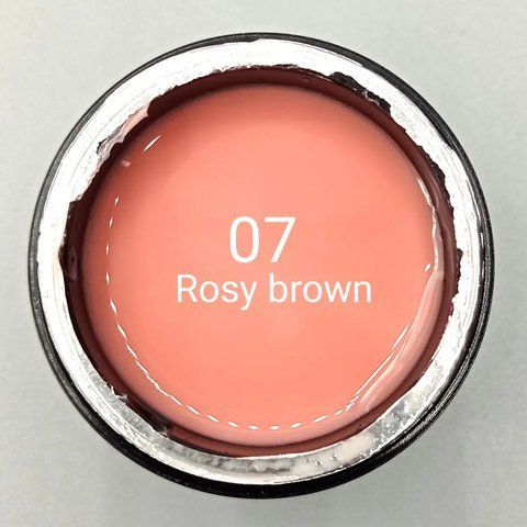 Гель для наращивания ногтей Queen Nails № 07 Rosy Brown (камуфлирующий) 30 г 003753 фото