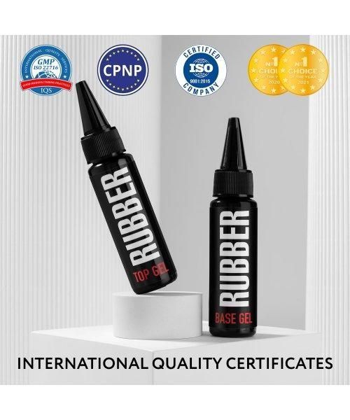 Каучукова основа база для гель-лаку, 30 мл - Rubber Base Kodi professional 006528 фото