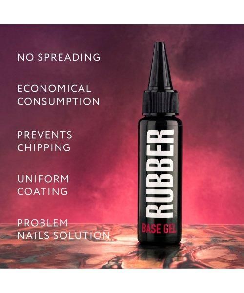 Каучукова основа база для гель-лаку, 30 мл - Rubber Base Kodi professional 006528 фото