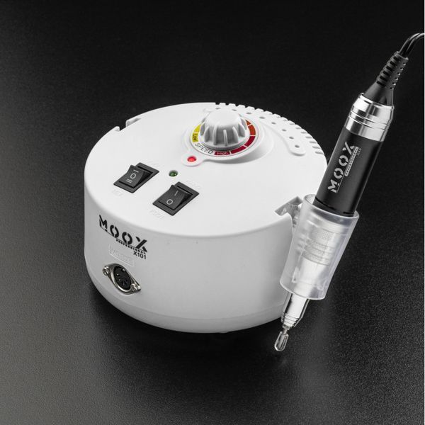 Фрезер Moox Professional X101 на 50 000 об/хв. та 70W. для манікюру та педикюру (Білий) 007965 фото