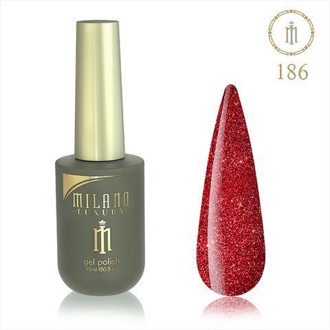 Гель-лак MILANO LUXURY 15 мл No 186 (Бісмарк фуріозо) 01357/186 фото