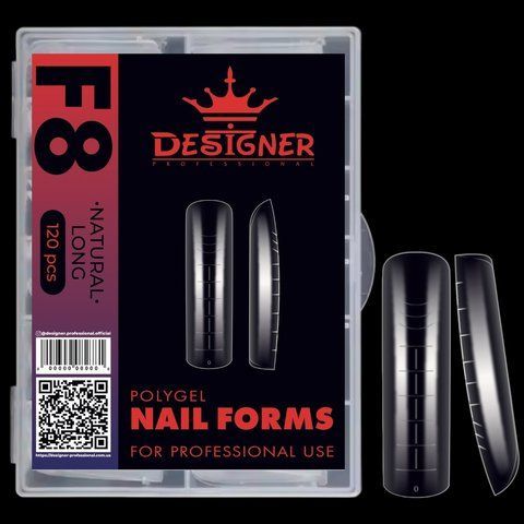 Верхние многоразовые формы Designer Professional F8 Natural long Nat-0383 фото