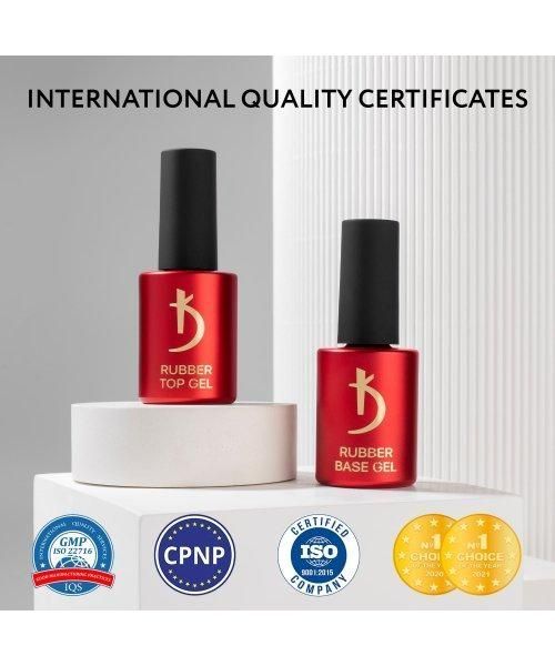 Каучукова основа база для гель-лаку, 15 мл - Rubber Base Kodi professional 006529 фото