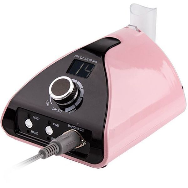 Фрезер для манікюру та педикюру Nail Master ZS-711 Pro Рожевий 00878 фото