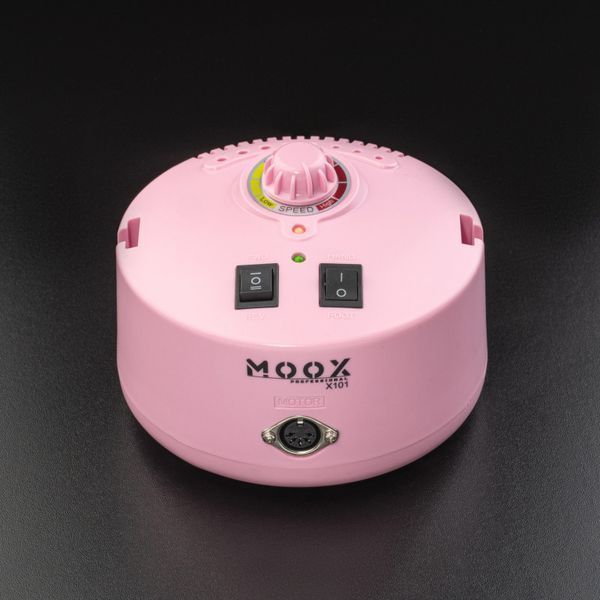 Фрезер Moox Professional X101 на 50 000 об/хв. та 70W. для манікюру та педикюру (Рожевий) 007966 фото