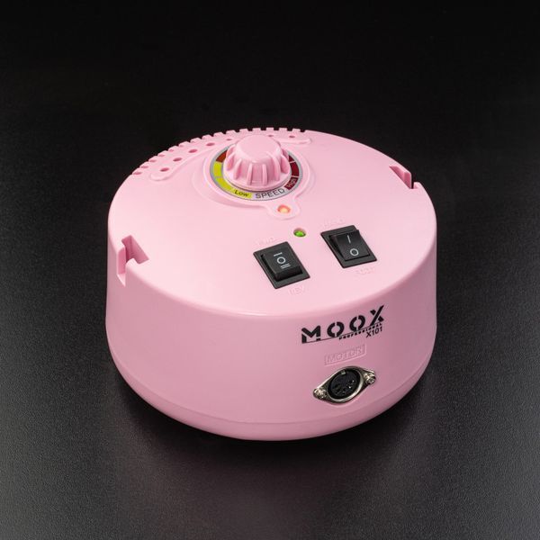 Фрезер Moox Professional X101 на 50 000 об/хв. та 70W. для манікюру та педикюру (Рожевий) 007966 фото
