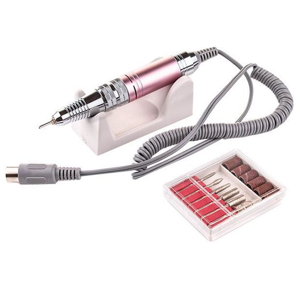 Фрезер для манікюру та педикюру Nail Master ZS-711 Pro Рожевий 00878 фото