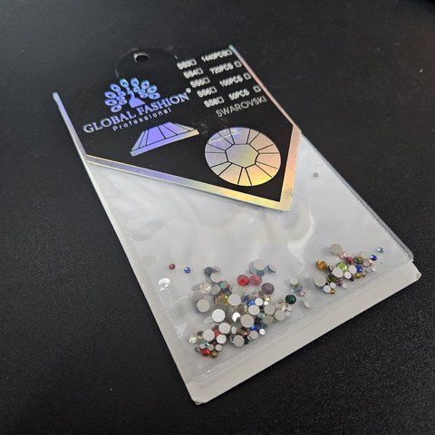 Декор для ногтей Global Fashion Swarovski Камни микс цветов, размер микс 008508 фото
