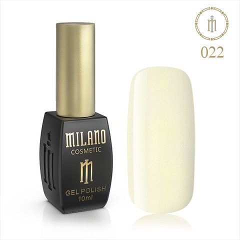 Гель-лак MILANO 10 мл No 022 (Сніжне сяйво) 00986/022 фото