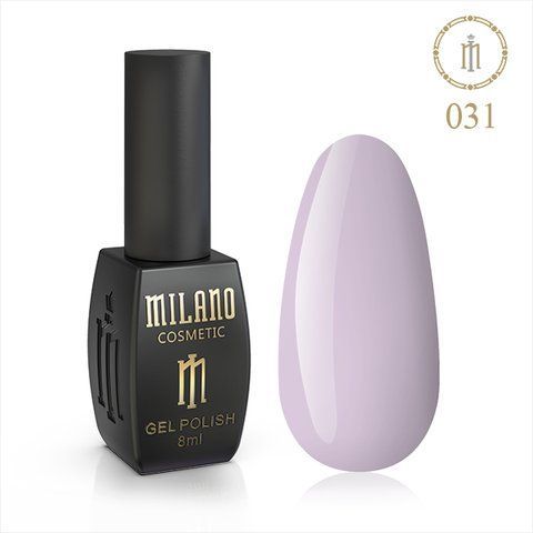 Гель Лак MILANO 8мл. No 031 (СЕРОВАТО-РОЗОВИЙ) 02934 фото