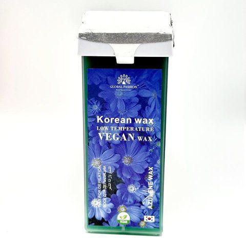 Віск для депіляції у картриджі Global Fashion, Vegan wax, 100мл, Azulene Nat-0608 фото