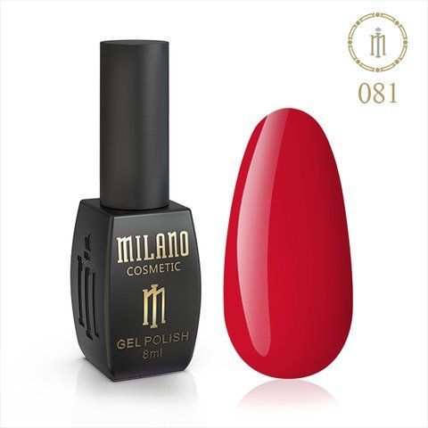Гель Лак MILANO 8мл. No 081 (Чилі) 02984 фото