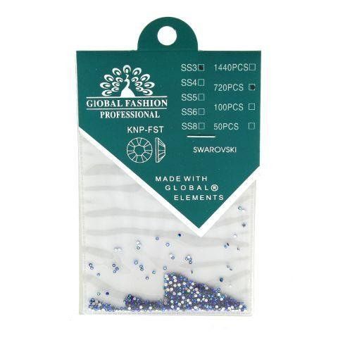 Декор для ногтей Global Fashion Swarovski Кристалл. Blue. SS3 006501 фото