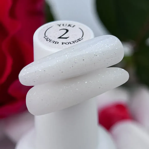 Рідкий полігель із шиммером Сrooz YUKI liquid polygel 15мл. №02 Mary211 фото