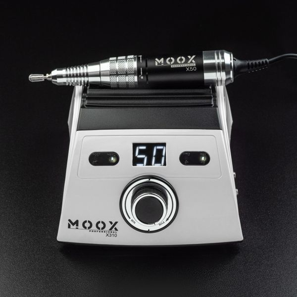 Фрезер Moox Professional X310 на 50 000 об./мин. и 70W. для маникюра и педикюра (Белый) 007990 фото