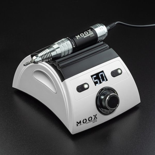 Фрезер Moox Professional X310 на 50 000 об./мин. и 70W. для маникюра и педикюра (Белый) 007990 фото