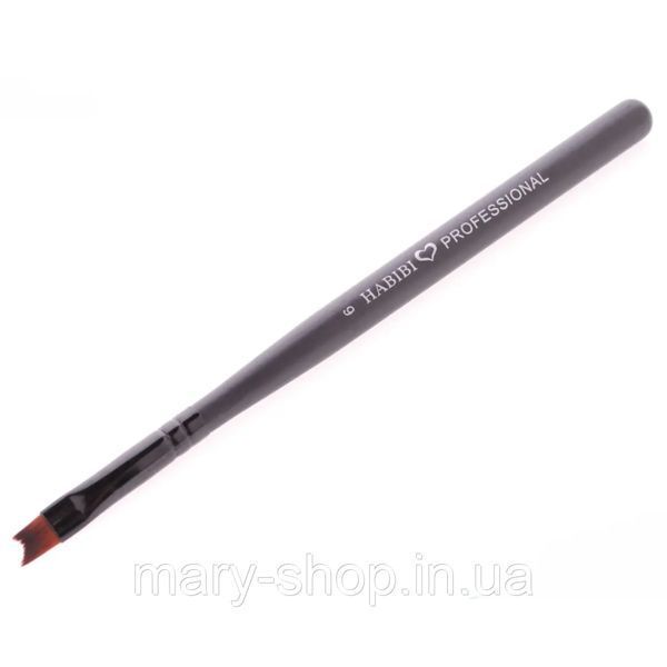 Пензлик для френча HABIBI PROFESSIONAL (натуральний ворс) 001665 фото