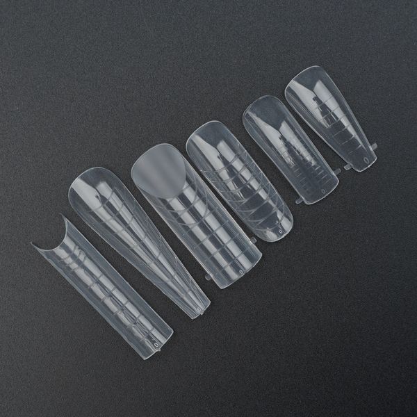 Набір різні верхні форми для нарощування нігтів Designer Professional SET-B Nat-0407 фото