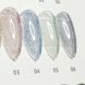 Disco Top Coat Bee Nails DT02 8ml (gold) Nat-0458 фото 6