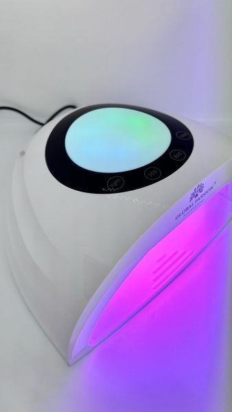 Лампа для ногтей Led/UV 288W GF-D03 с дисплеем, white 0006669 фото