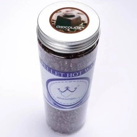 Плівковий віск у гранулах Konsung Beauty Hot Wax, Chocolate, 400г. 009501 фото
