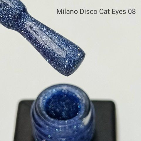 Гель Лак Disco Cat Eye Milano № 08 (8мл.) 001233 фото