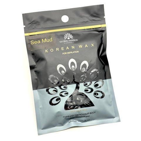 Віск для депіляції Global Fashion, Korean Wax, 100g Sea Mud Nat-0635 фото