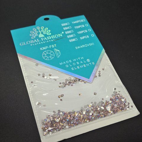 Декор для ногтей Global Fashion Swarovski Самоцветы маленькие 008586 фото