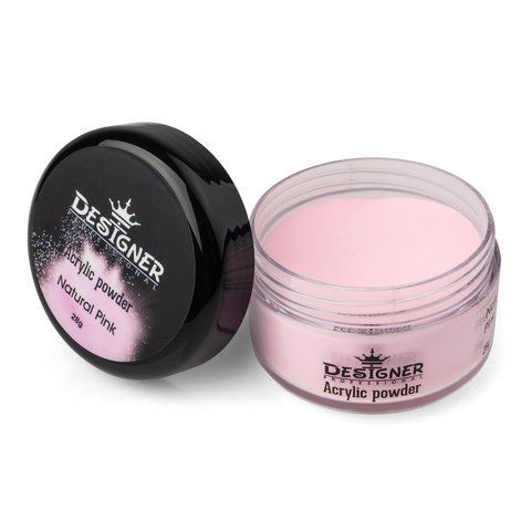 Акриловая пудра для наращивания и укрепления ногтей Designer Professional 28g. Natural pink 04265 фото