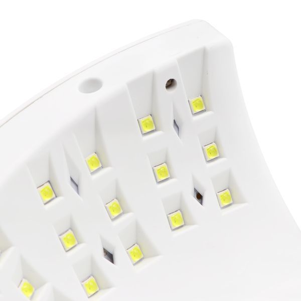 Лампа для нігтів LED+UV Global Fashion GF-D03 з дисплеєм White потужність 288 Вт  0006669 фото
