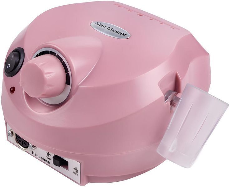 Апарат фрезер для корекції нігтів (манікюр, педикюр) Nail Master ZS-601 65Вт. 45000об/хв. Рожевий 04381 фото