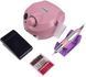 Апарат фрезер для корекції нігтів (манікюр, педикюр) Nail Master ZS-601 65Вт. 45000об/хв. Рожевий 04381 фото 1