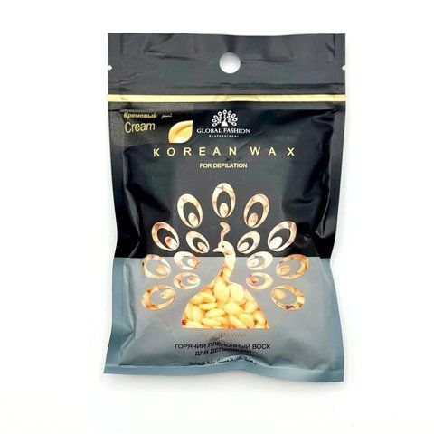 Віск для депіляції Global Fashion, Korean Wax, 100g Cream Nat-0636 фото