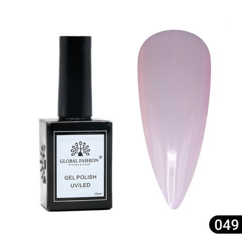 Гель-лак Global Fashion Elite Glow 15ml №049 Nat1312 фото