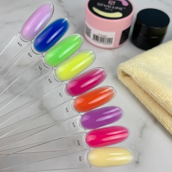Гель для нарощування та зміцнення нігтів з кератином Global Fashion KERATIN BUILDER GEL 15g. K31 Apricot Mary289 фото