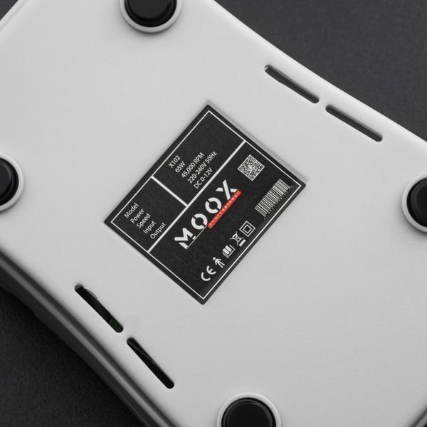 Фрезер Moox Professional X102 на 45 000 об/хв. та 65W. для манікюру та педикюру (Білий) 007968 фото