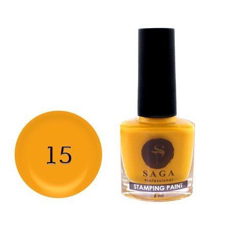 Лак-фарба для стемпінгу Saga Professional Stamping Paint 8 мл, № 015 003707 фото