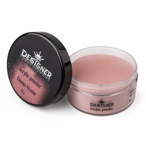 Акриловая пудра для наращивания и укрепления ногтей Designer Professional 55g. Deep nude 000746 фото