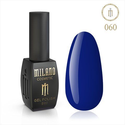 Гель Лак MILANO 8мл. № 060 (БЕРЛИНСКАЯ ЛАЗУРЬ) 02963 фото