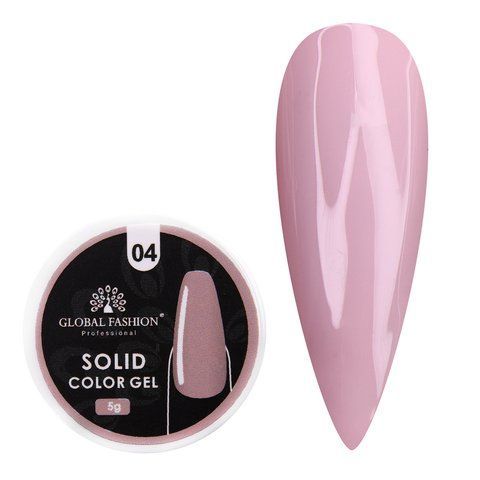 Гель-краска повышенной плотности, Solid color gel Global Fashion 5г, №4 005818 фото
