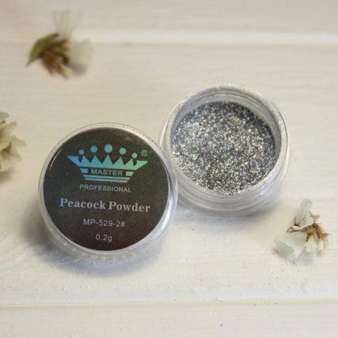 Голографическая втирка &ldquo;Peacock Powder&rdquo; Master Professional 529-№2 01485 фото