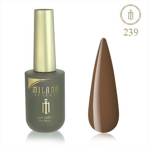 Гель лак MILANO LUXURY 15 мл № 239 (Верблюжий) 01357/239 фото