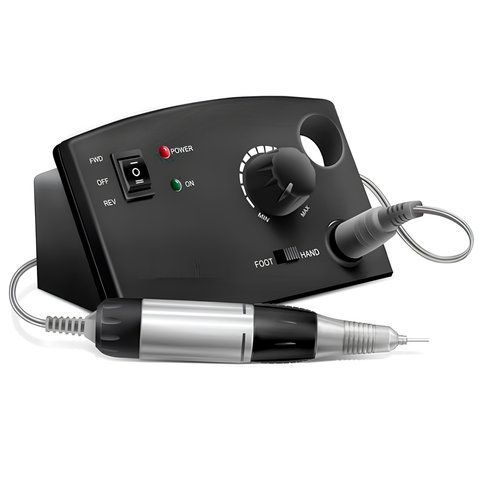 Апарат фрезер для манікюру та педикюру Nail Drill Pro ZS-602 65Вт. 45000об./хв. Чорний 04384 фото