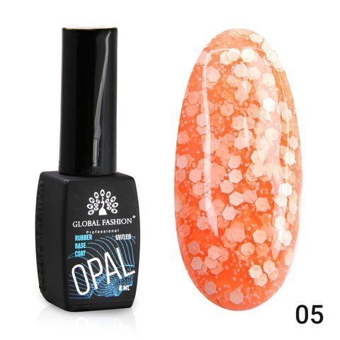Каучуковая основа Snowflakes 3D-эффект Global Fashion №05 001006 фото