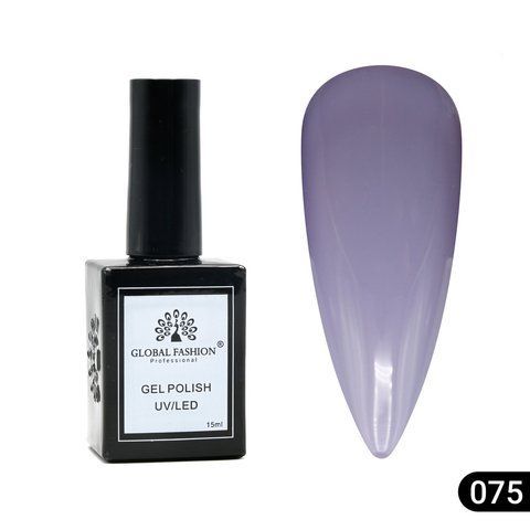 Гель-лак Global Fashion Elite Glow 15ml №075 Nat1338 фото