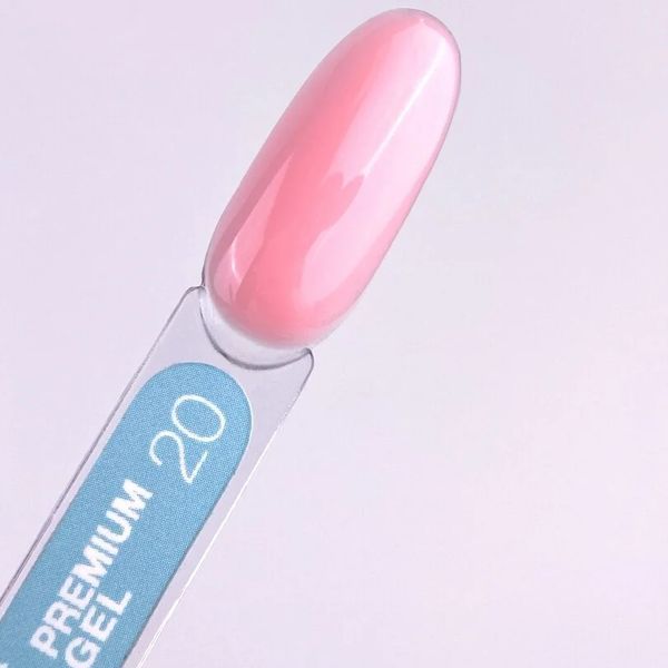 Гель для наращивания LUNA Premium Gel №20 30мл. Nat1236 фото