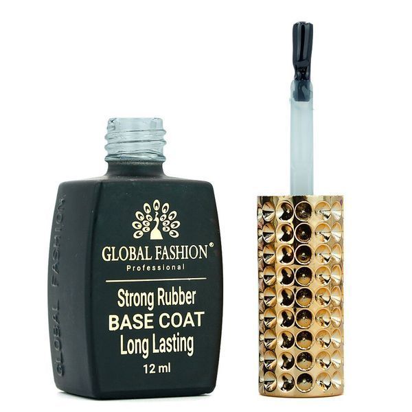 База для гель лака Global Fashion 12 мл Strong Rubber Base 00951 фото