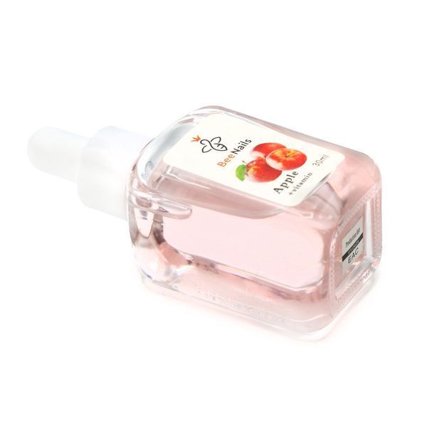 Суха олія для кутикули з піпеткою з ароматом яблука Bee Nails 30ml Nat-0488 фото