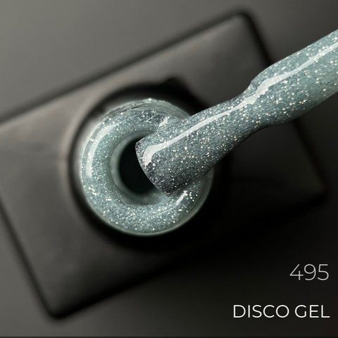 Світловідбивний гель лак Disco Gel Designer Professional 9мл. №495 010105 фото